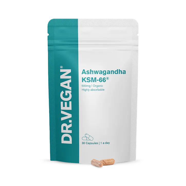 DR.VEGAN Ashwagandha KSM-66 500mg 30 Capsules