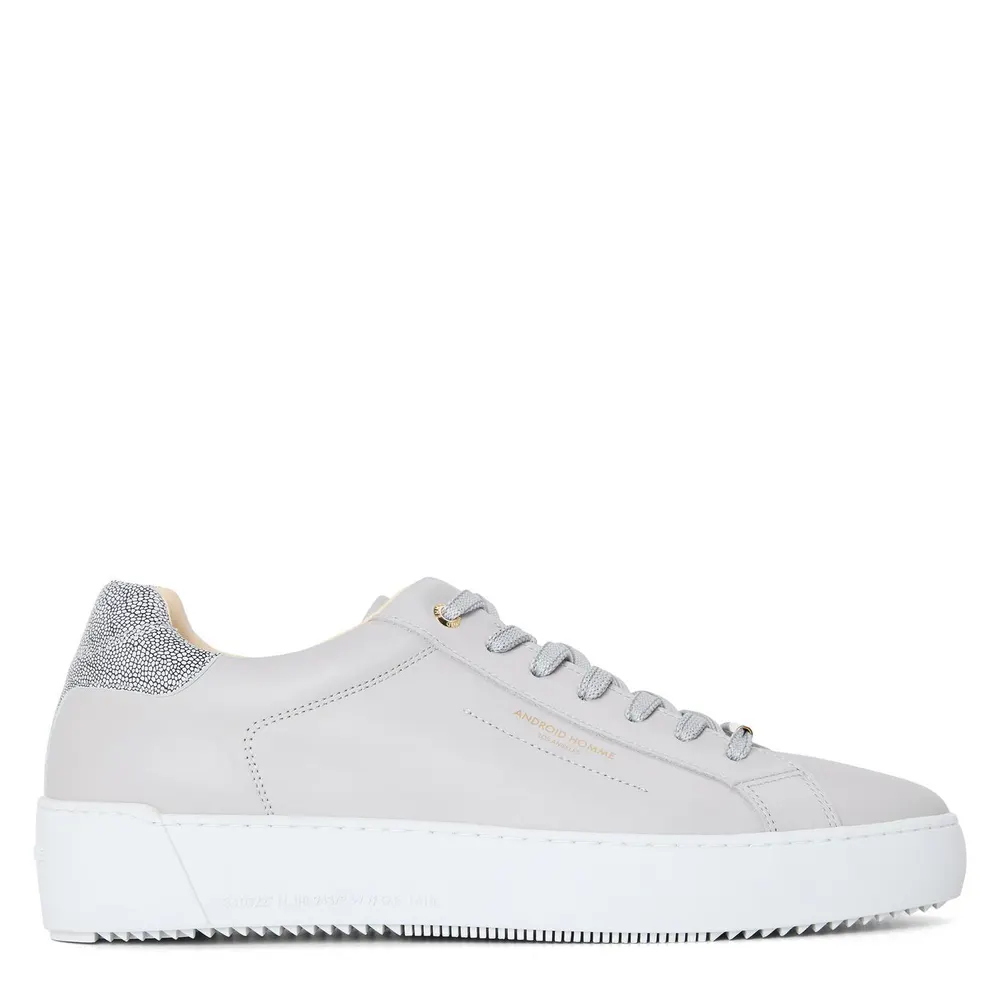 Android Homme Men's Zuma Low-Top Trainers in Light Grey/Neg – Footwear