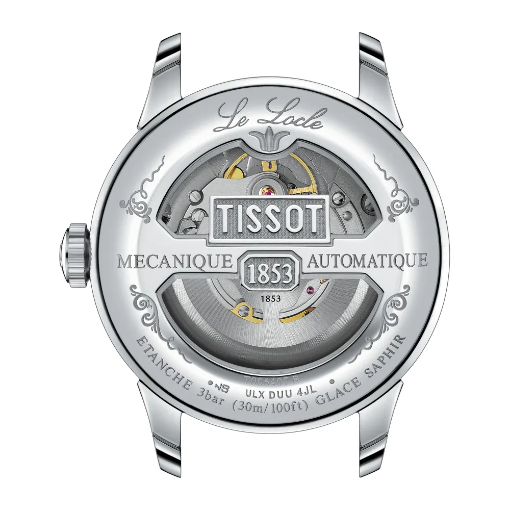 Tissot Le Locle Powermatic 80 20th Anniversary 39mm Mens Watch in Silver, additional product view 3