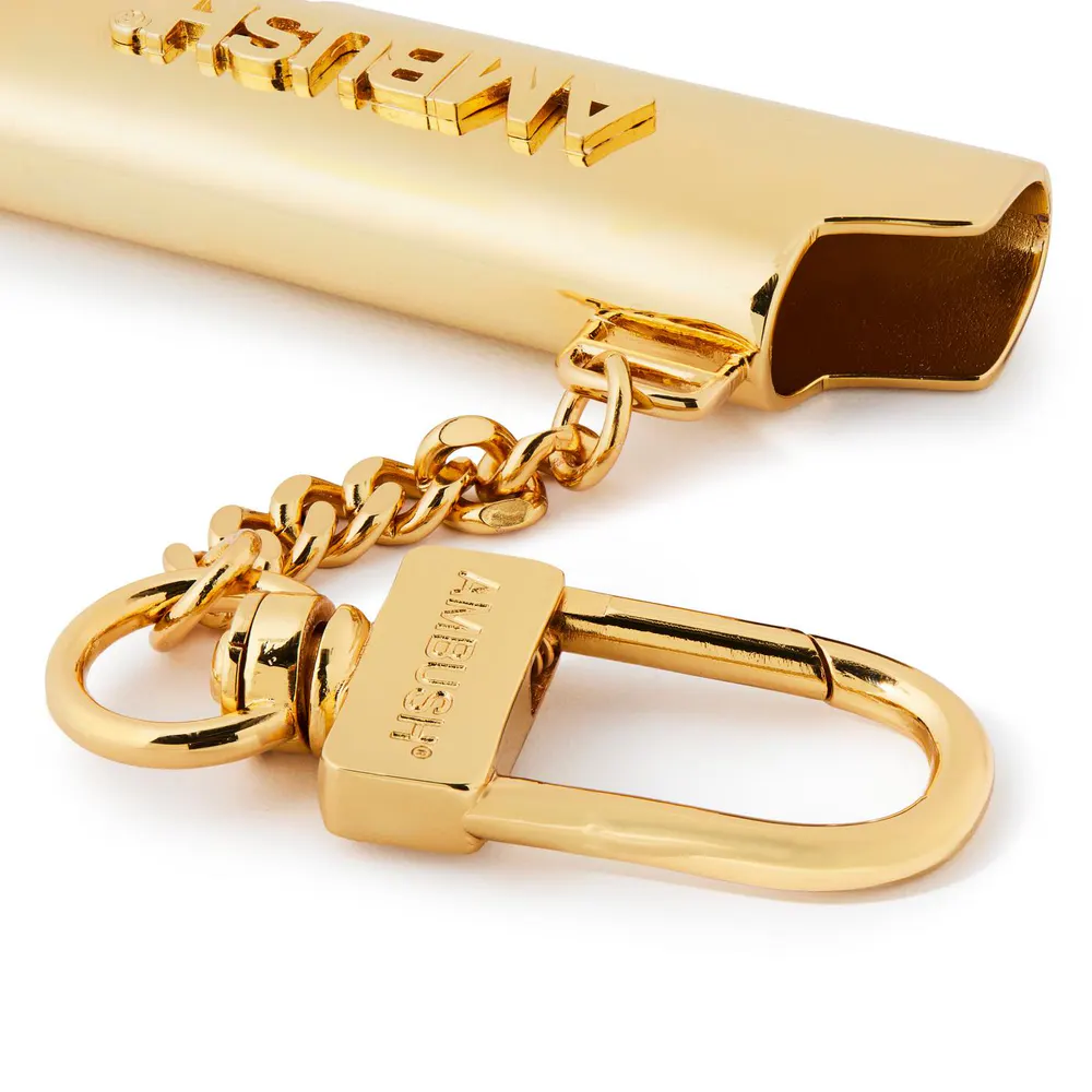 Ambush Lighter Case Keychain in Gold, additional product view 2
