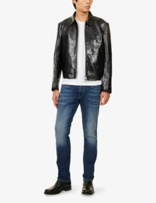 REPLAY Anbass Slim-Fit Denim Jeans - 40/34 in DARK BLUE, additional product view 2