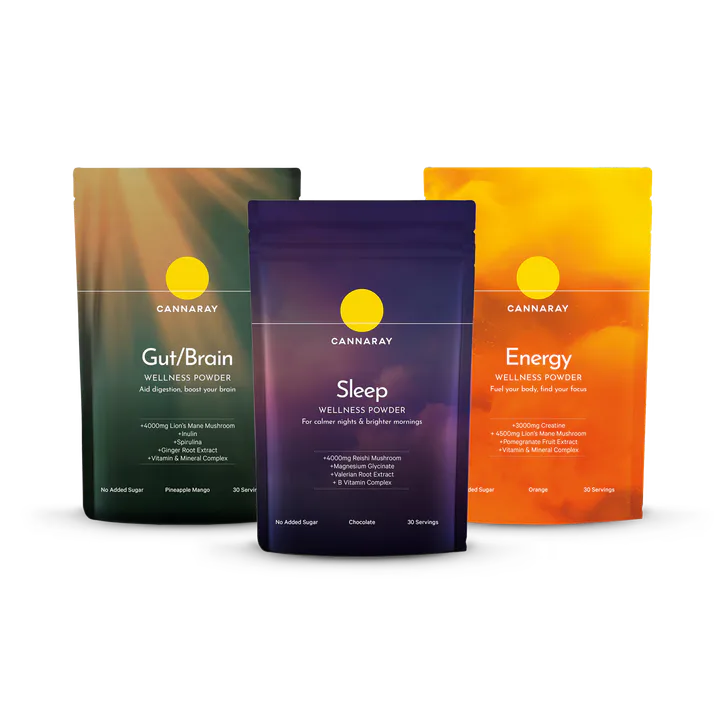 Cannaray Wellness Drinks Triple Bundle