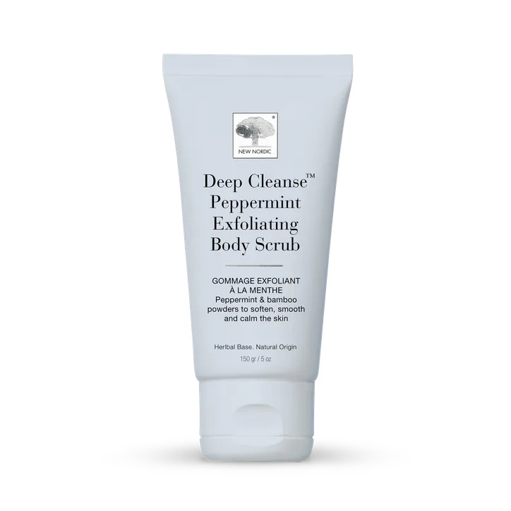 New Nordic Deep Cleanse Peppermint Exfoliating Body Scrub 150ml