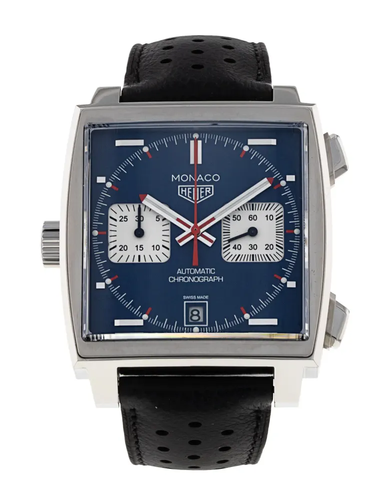 Tag Heuer Monaco CAW211P.FC6356 — 2017 — Excellent