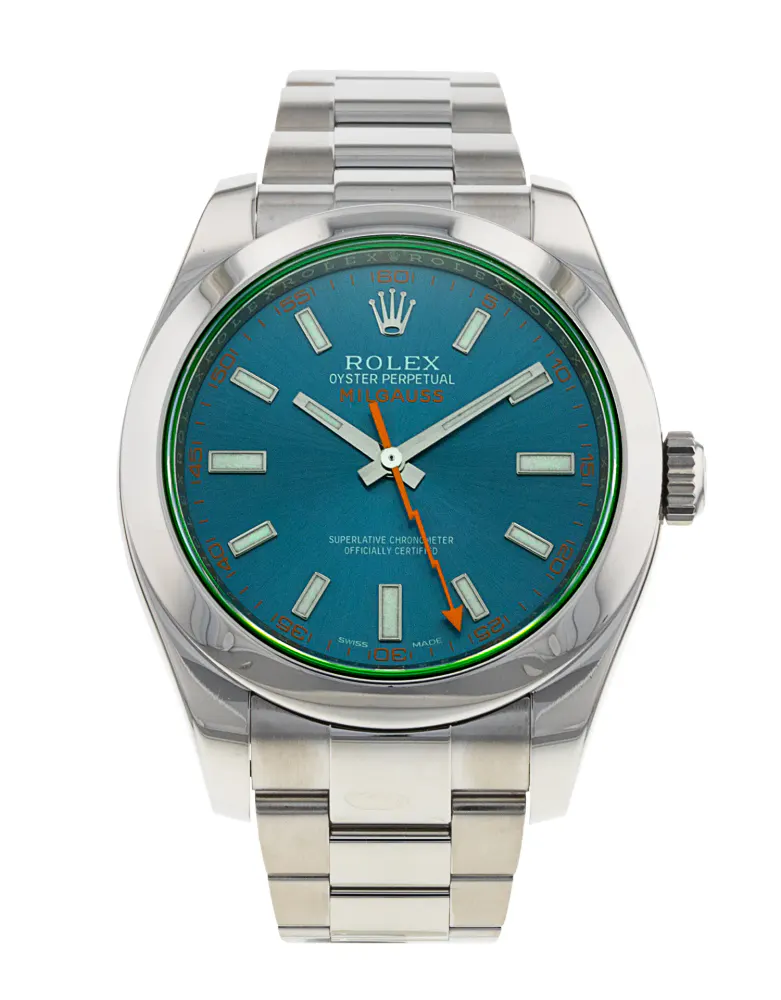 Rolex Milgauss 116400 GV — 2016 — Very good