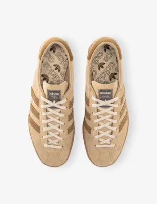 ADIDAS Riviera Suede Trainers - 8 in MAGIC BEIGE BRONZE STRAT, additional product view 2