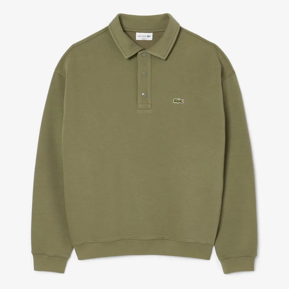 Lacoste Loose-Fit Pique Sweatshirt