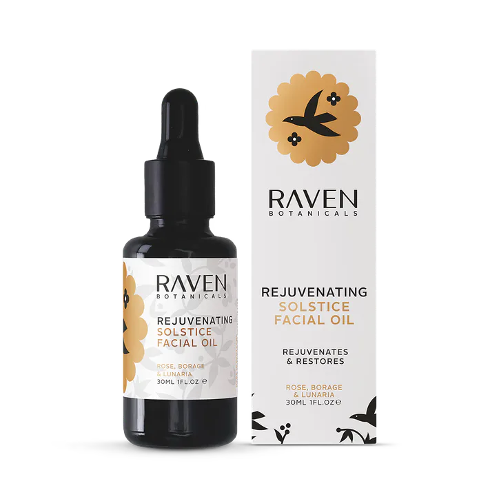 Raven Botanicals Solstice Rejuvenating Facial Oil 30ml