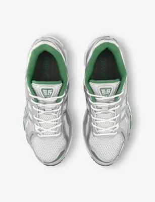 ASICS Gel-Kayano 12 Mesh Trainers - EUR 43 / 9 UK MEN in WHITE PURE SILVER, additional product view 2
