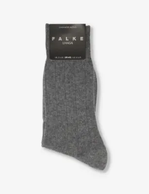 FALKE Lhasa Rib wool-blend knitted socks - 5.5-8