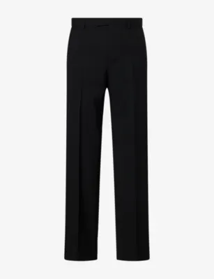DRIES VAN NOTEN Pinnet Tailored Wool-Blend Trousers
