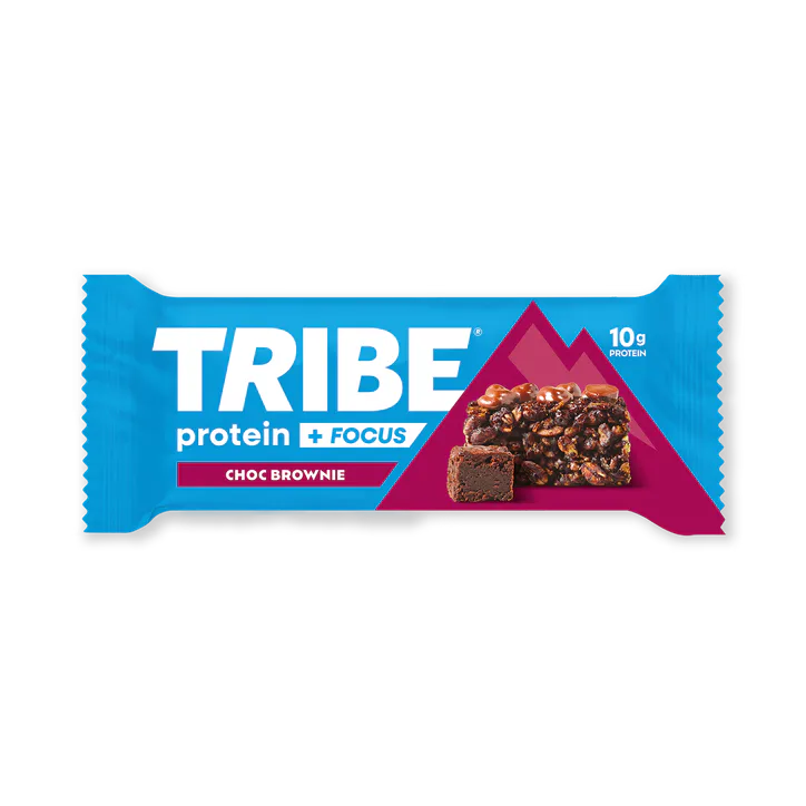 Tribe Protein & Focus Choc Brownie Protein Bar 60g