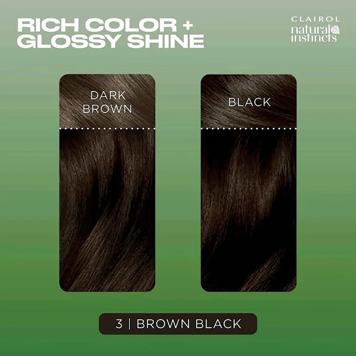 Clairol Natural Instincts Brown Black 3 detail 3