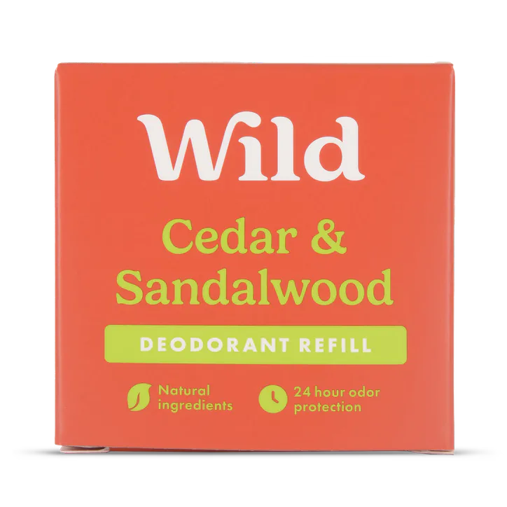 Wild Sandalwood & Cedar Deodorant Refill 40g