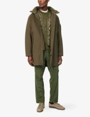 CP COMPANY Brand-Lens Padded Shell Coat detail 2