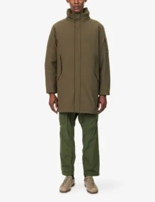 CP COMPANY Brand-Lens Padded Shell Coat detail 3