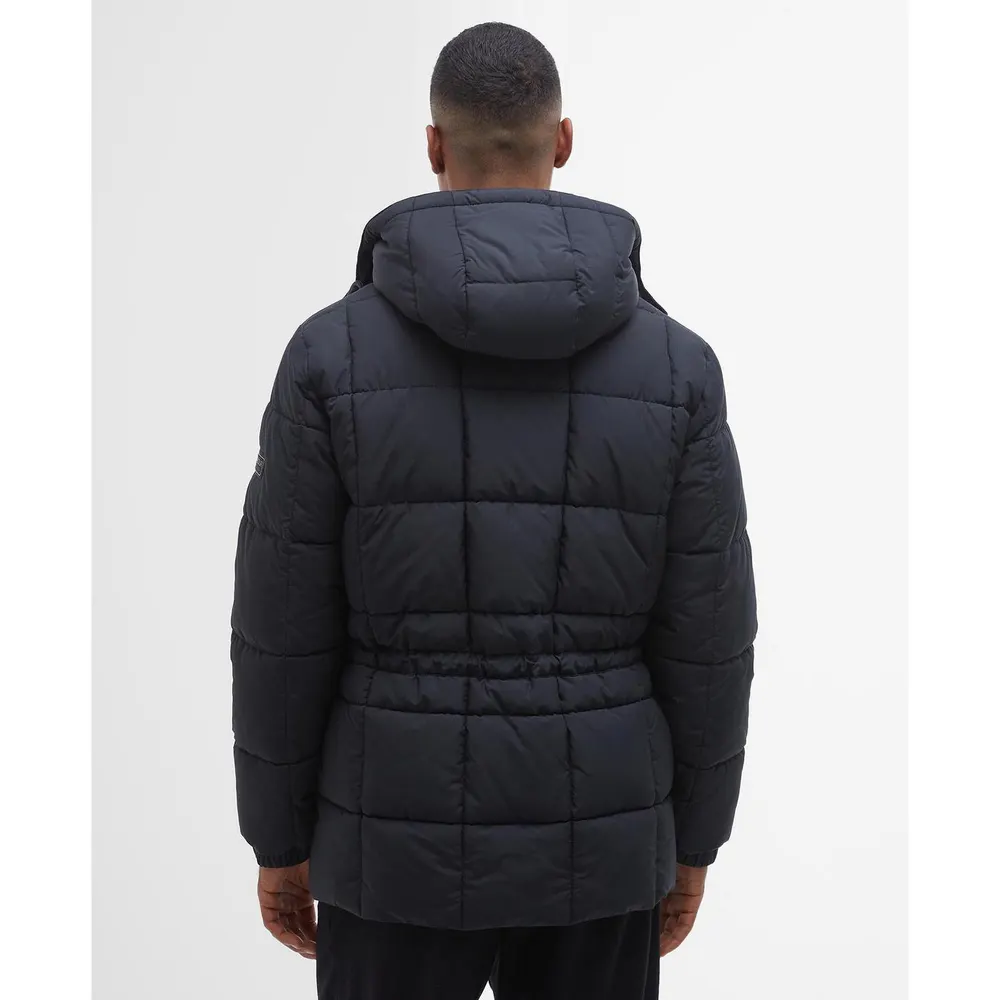 Barbour International Men's Gillside Quilted Hooded Short Puffer Jacket detail 2