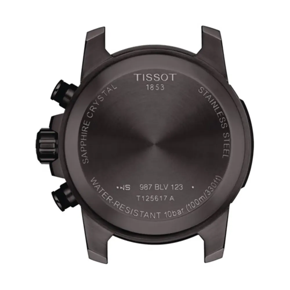 Tissot Supersport Chrono 45.5mm Mens Watch Black in Black, additional product view 2