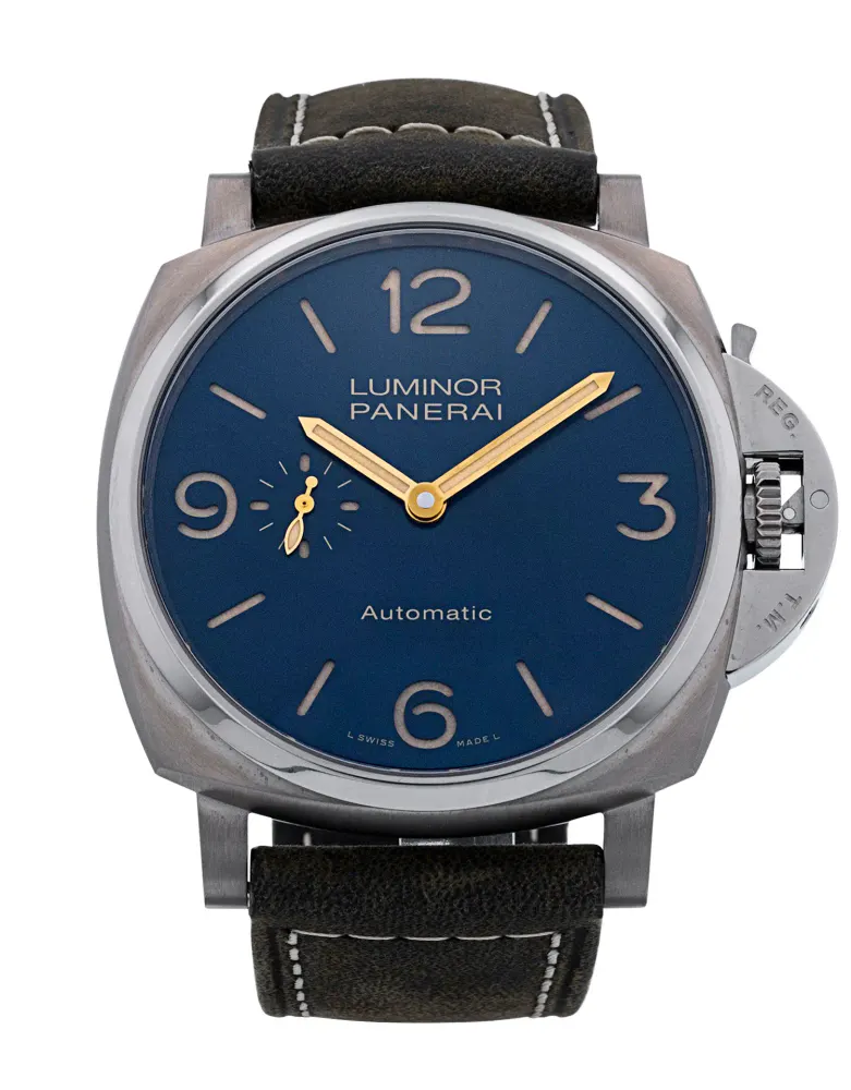 Panerai Luminor Due PAM00729 — 2017 — Excellent in Blue Quarter Arabic – Pre-owned watches
