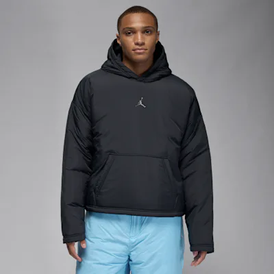 Jordan Flight Men's Padded Mountainside Pullover Hoodie - Black/Dark Smoke Grey