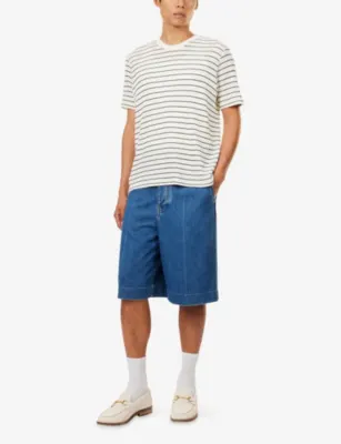 PERCIVAL Ernie Waffle Cotton-Jersey T-Shirt detail 2