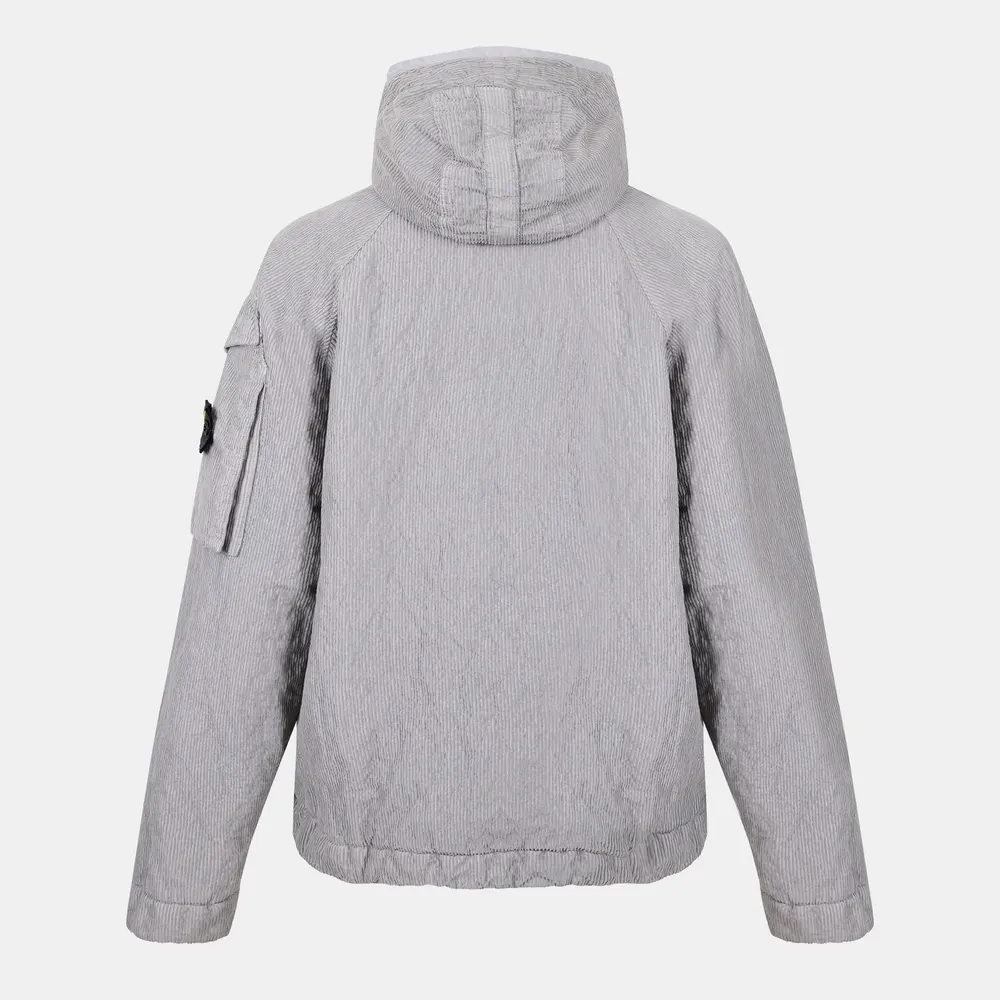 Stone Island Men's Cord Hood Medium Puffer Jacket detail 2