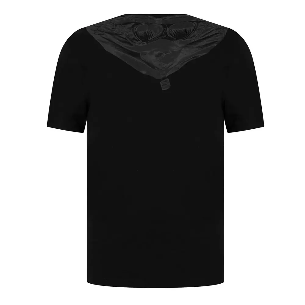 CP Company Men's Regular Fit Goggle Print T-Shirt detail 2