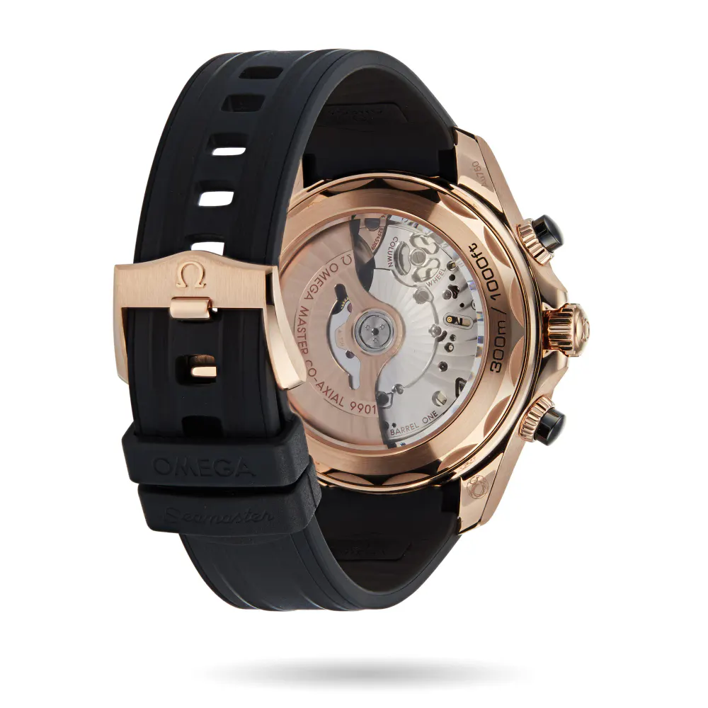 Omega Seamaster Diver 300M Co-Axial 44mm Mens Watch Black in Black, additional product view 3