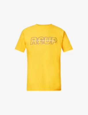 BADDEST SKATE SHOP Reup graphic-print cotton-jersey T-shirt