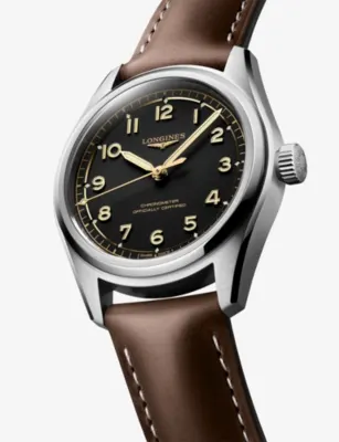 LONGINES Spirit Pilot 39mm Stainless Steel Automatic Watch in STAINLESS STEEL, additional product view 2