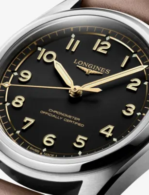 LONGINES Spirit Pilot 39mm Stainless Steel Automatic Watch in STAINLESS STEEL, additional product view 3