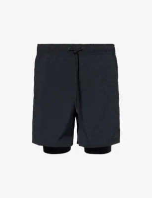 For Him Dri-FIT 18cm 2-in-1 Versatile Training Shorts in Black/black/black/black – Mens | Trousers & shorts | Shorts