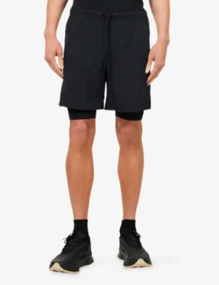 For Him Dri-FIT 18cm 2-in-1 Versatile Training Shorts in Black/black/black/black, additional product view 3