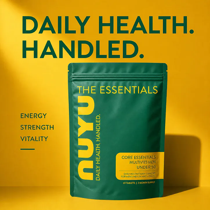 NUYU Core Essentials Men's Multivitamin (Under 50) 60 Tablets detail 2