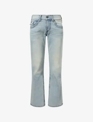 TRUE RELIGION Billy Big T Flap-Pocket Stretch-Denim Jeans
