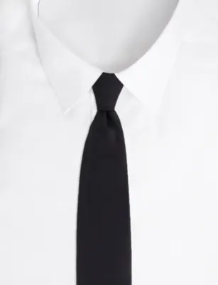 TOM FORD Micro Design Silk Tie detail 3