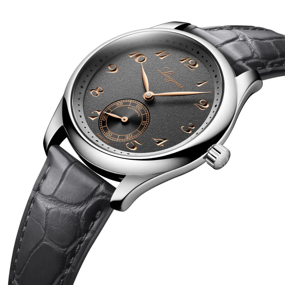 Longines Master Collection 38.5mm Mens Watch Grey in Grey, additional product view 2