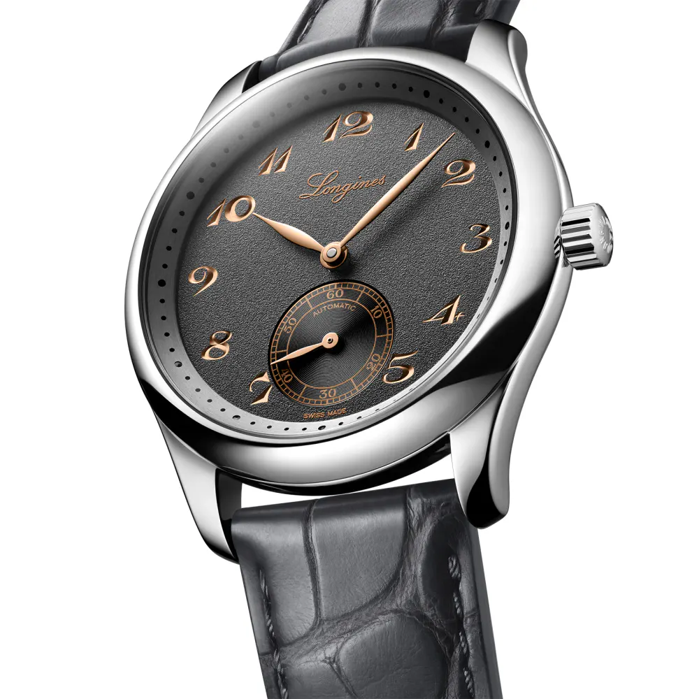 Longines Master Collection 38.5mm Mens Watch Grey in Grey, additional product view 3