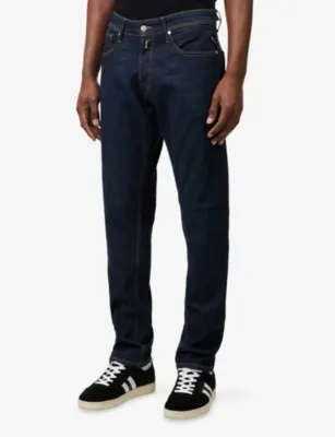 REPLAY Willbi Slim-Fit Denim Jeans - 34/34 in DARK BLUE, additional product view 3