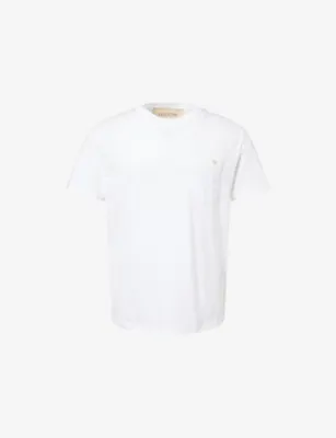 VALENTINO GARAVANI VGold Chest-Pocket Cotton-Jersey T-Shirt