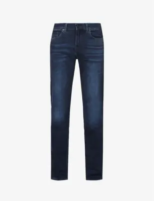 7 FOR ALL MANKIND Standard Luxe Performance regular-fit straight-leg stretch-denim jeans