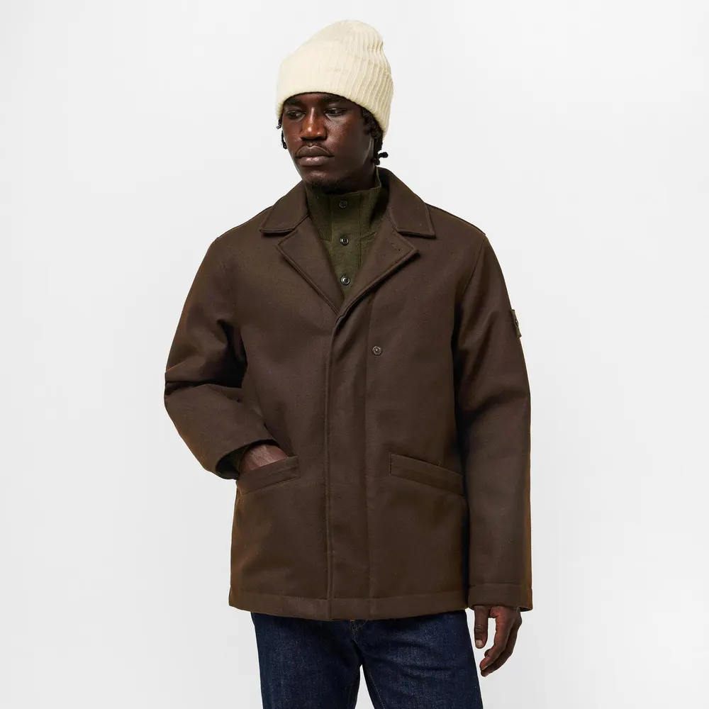 Stone Island Ghost Mens Ghost Wool Blazer in Moro V0070, additional product view 3