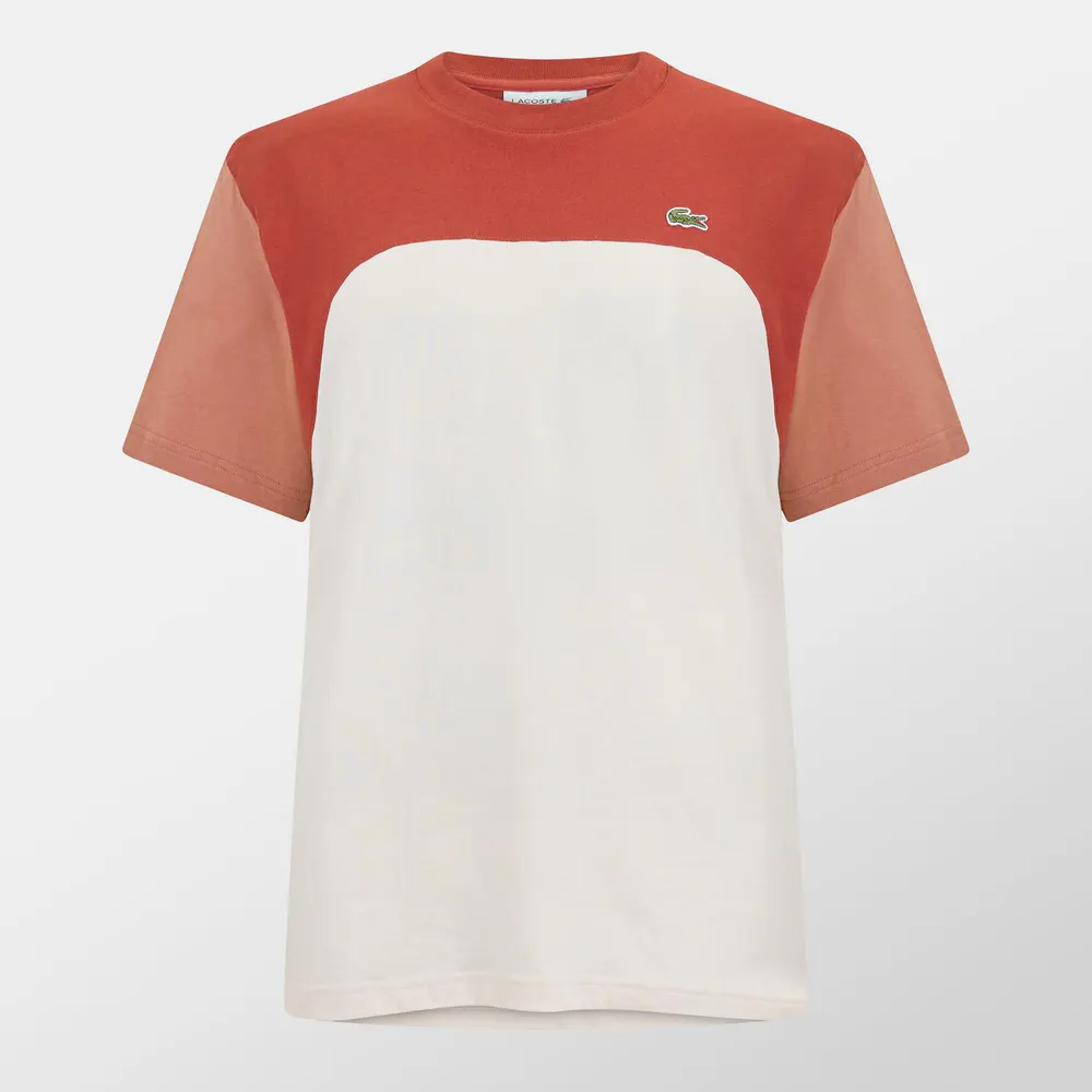 Lacoste Logo Colour Block T-Shirt