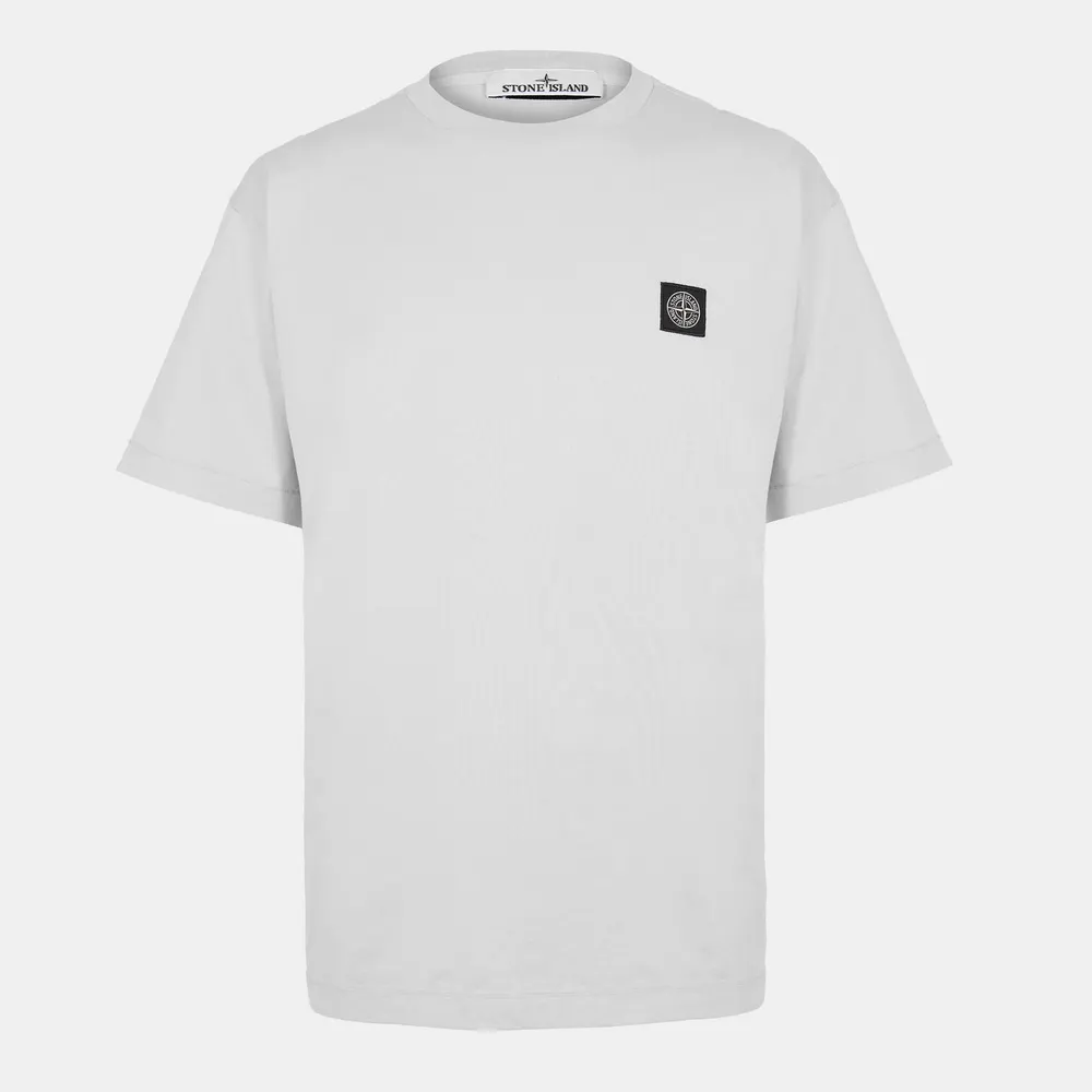 Stone Island Men's Cotton Compass Logo Patch T-Shirt