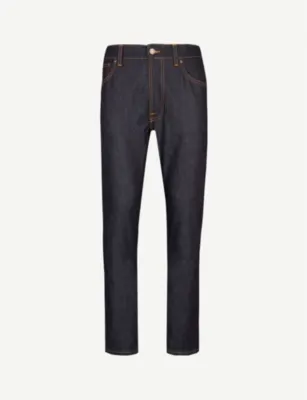 NUDIE JEANS Lean Dean slim-fit skinny jeans - 36/34 in DRY 16 DIPS, additional product view 2