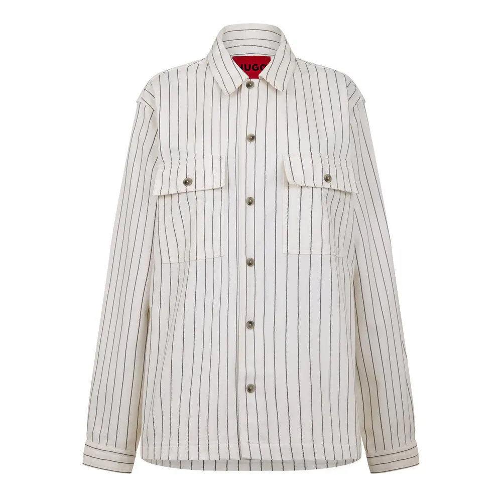 Hugo Men's Long Sleeve Patterned Shirt