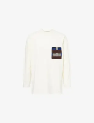BOTTEGA VENETA Two Ply Long-Sleeve Cotton-Jersey T-Shirt