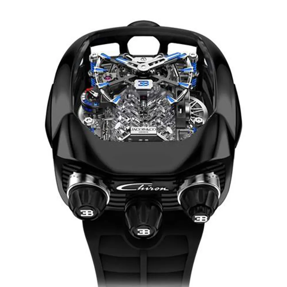 Jacob & Co Bugatti Chiron Tourbillon detail 3