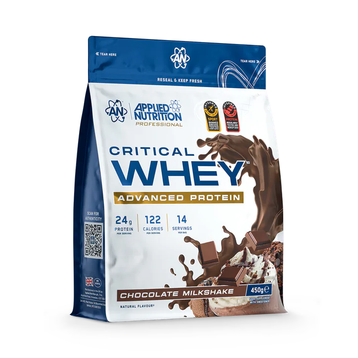 Applied Nutrition Critical Whey Protein Powder Chocolate 450 g