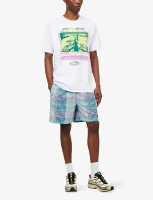 PATAGONIA Run Like Roots Graphic Cotton-Jersey T-Shirt detail 2